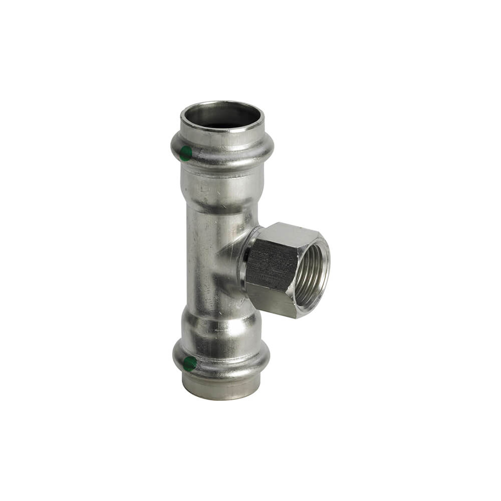 Тройник VIEGA Sanpress Inox Модель 2317.2 Ø 28 / 1/2 / 28 437190